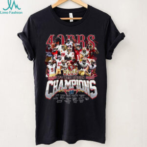 Gold Rush Glory San Francisco 49ers NFC West Title T Shirt