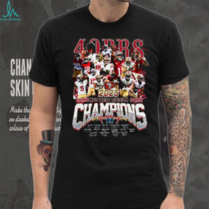 Gold Rush Glory San Francisco 49ers NFC West Title T Shirt