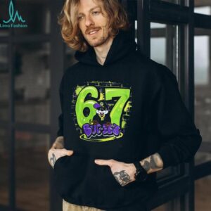 Graffiti Buc Ees 67 Streetwear Dinosaur Black Tee