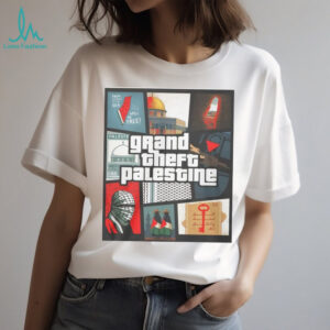 Grand Theft Palestine Kids Shirt