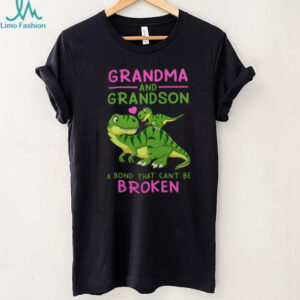 Grandma And Grandson T Rex Dinosaur Bond T Shirt