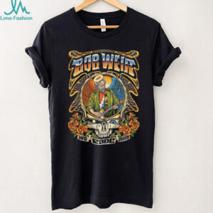 Grateful Dead Bob Weir Skull & Roses T Shirt