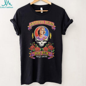 Grateful Dead Bob Weir Tribute 1947 2026 Memorial Shirt