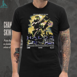 Halo 2 Master Chief “Earth Will Never Be The Same” Gamer T Shirt