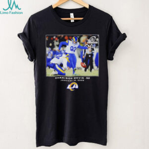 Harrison Mevis 92 La Rams Playoffs January 2026 Football T Shirt