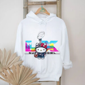 Hello Kitty New England Patriots Super Bowl LIX Fan Art T Shirt