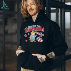 Here For The Benito Bowl 2026 Puerto Rico Coqui Frog Football Tee