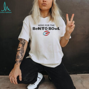 Here for the Benito Bowl Bad Bunny Super Bowl 2026 Embroidered shirt