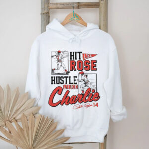 Hit like pete hustle like charlie Cincinnati signature shirt Hit like pete hustle like charlie Cincinnati signature shirt