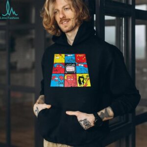 Home Movies Cartoon Character Grid Nostalgia T Shirt