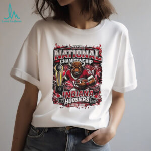 Hoosier the Bison Indiana Hoosiers Football 2026 National Championship Road to Glory shirt