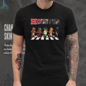 Houston Sports Mascots Abbey Road Crosswalk Astros Texans Rockets Dynamo T Shirt
