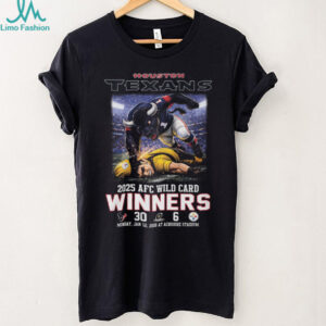 Houston Texans 2025 AFC Wild Card Winners T Shirt