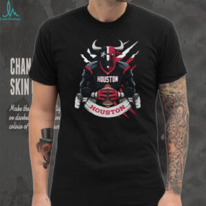 Houston Texans Bull Football Claw Tshirt