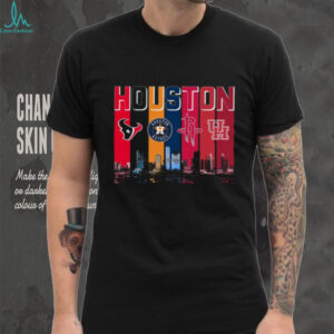 Houston's Finest Astros, Rockets, and Cougars City Pride T Shirt