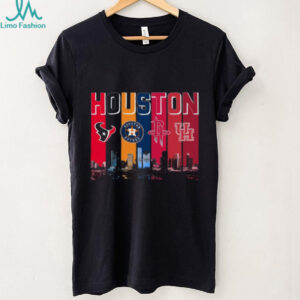 Houston's Finest Astros, Rockets, and Cougars City Pride T Shirt