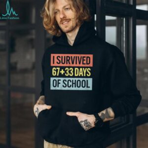 I Survived 67 33 Days Of School T Shirt