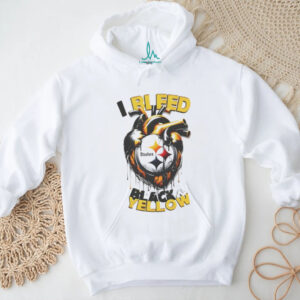 I bleed black and yellow Pittsburgh Steelers Football shirt