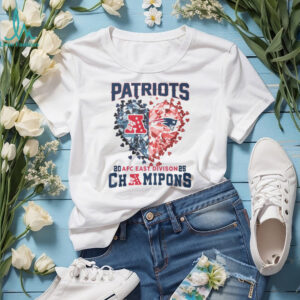 New England Patriots 2025 AFC East Division Champions T Shirt