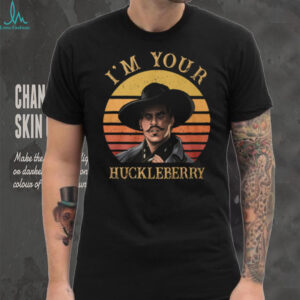 “I'M Your Huckleberry” Doc Holliday Vintage Sunset T Shirt