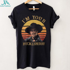 “I'M Your Huckleberry” Doc Holliday Vintage Sunset T Shirt