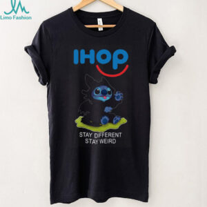 Ihop Stitch Toothless Crossover Stay Different Stay Weird T Shirt Ihop Stitch Toothless Crossover Stay Different Stay Weird T Shirt