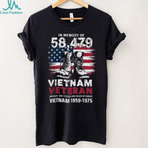 In Memory of 58,479 Vietnam Veteran 1959 1975 Veterans Day Classic T Shirt