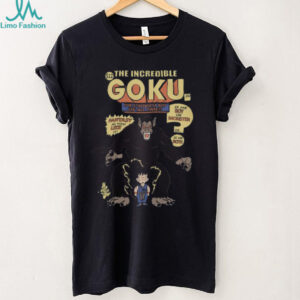 Incredible Goku Great Ape Comic Book Cover Tee Incredible Goku Great Ape Comic Book Cover Tee
