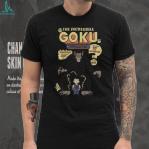 Incredible Goku Great Ape Comic Book Cover Tee