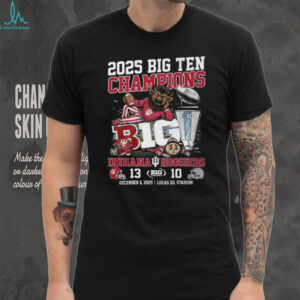 Indiana Hoosiers 2025 Big Ten Football Champions Tee