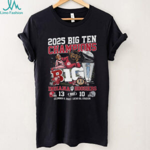 Indiana Hoosiers 2025 Big Ten Football Champions Tee
