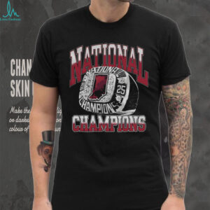 Indiana Hoosiers 2025 Cfp National Champions Ring Shirt