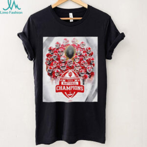 Indiana Hoosiers 2025 National Champions Football winner poster shirt
