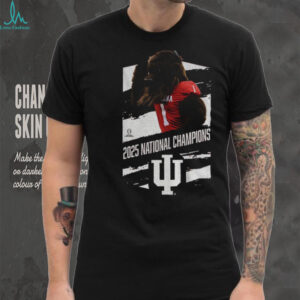 Indiana Hoosiers 2025 National Champions Mascot Football Tshirt