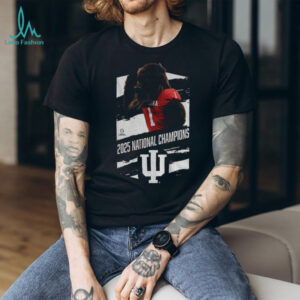 Indiana Hoosiers 2025 National Champions Mascot Football Tshirt