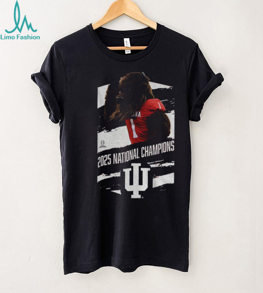 Indiana Hoosiers 2025 National Champions Mascot Football Tshirt Indiana Hoosiers 2025 National Champions Mascot Football Tshirt