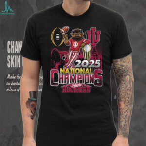 Indiana Hoosiers 2025 National Champions Mascot Shirt