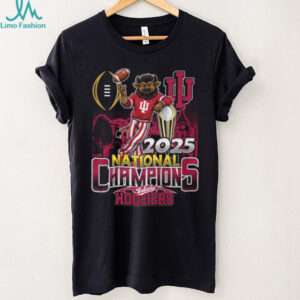 Indiana Hoosiers 2025 National Champions Mascot Shirt