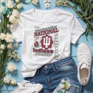 Indiana Hoosiers 2025 National Champions Vintage Cream Tshirt