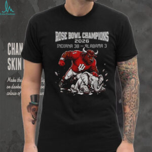 Indiana Hoosiers 2026 Rose Bowl Champions Go Big Red Mascot shirt