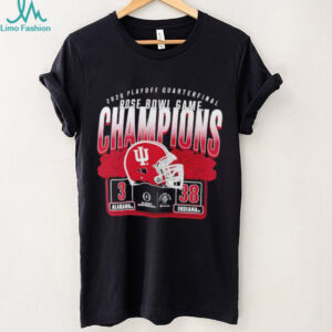 Indiana Hoosiers College Football Playoff 2026 Rose Bowl Champions Scoring shirt