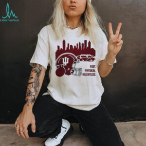 Indiana Hoosiers Fast Physical Relentless 2026 Unisex T shirt