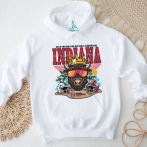 Indiana Hoosiers Football 2025 CFP Undefeated National Champs Bison Crown shirt