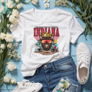 Indiana Hoosiers Football 2025 CFP Undefeated National Champs Bison Crown shirt