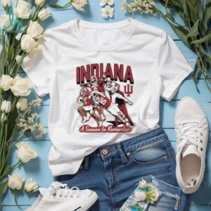 Indiana Hoosiers Football A Season To Remember Vintage T Shirt