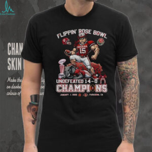 Indiana Hoosiers Football Flippin’ Rose Bowl Champions Undefeated 14 0 shirt