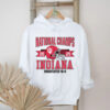 Indiana Hoosiers Football 2025 National Champions Helmet Design Tshirt Indiana Hoosiers Football 2025 National Champions Helmet Design Tshirt
