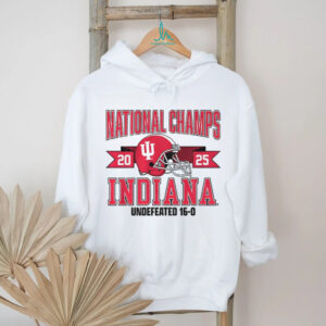 Indiana Hoosiers Football Helmet National Champions 2025 Tee Indiana Hoosiers Football Helmet National Champions 2025 Tee
