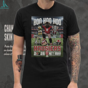 Indiana Hoosiers Football Natty Bound Hoo Hoo Hoo 2026 shirt