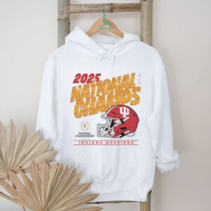 Indiana Hoosiers Football helmet 2025 CFP National Champs gold shirt Indiana Hoosiers Football helmet 2025 CFP National Champs gold shirt